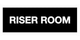 Signs ByLITA Basic Riser Room Sign