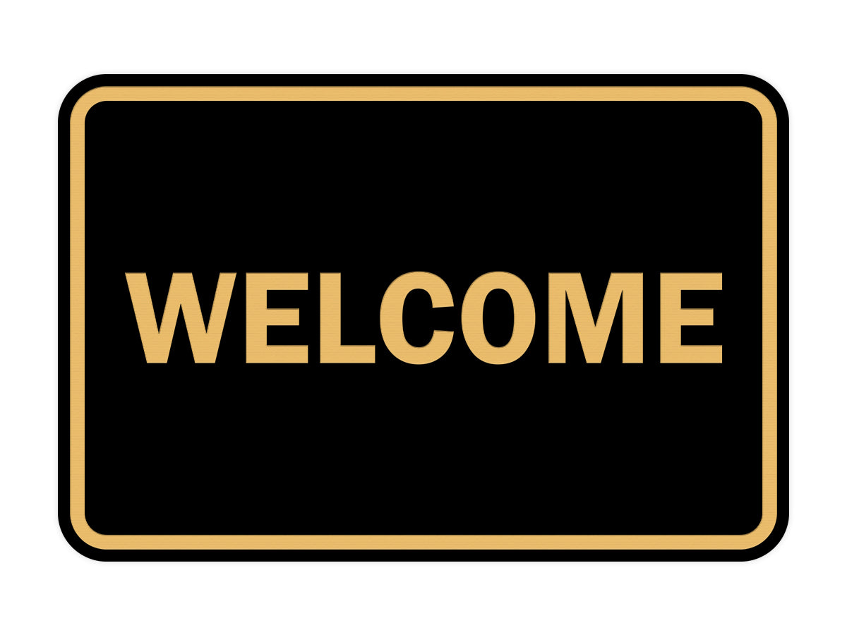 Signs ByLITA Classic Framed Welcome Sign