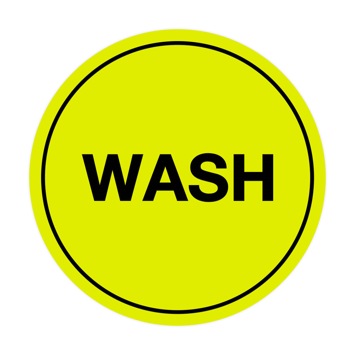 Signs ByLITA Circle Wash Sign