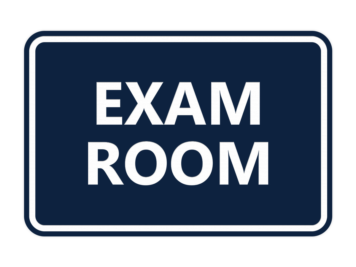 Signs ByLITA Classic Exam Room Sign