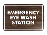 Signs ByLITA Classic Emergency Eye Wash Station Sign