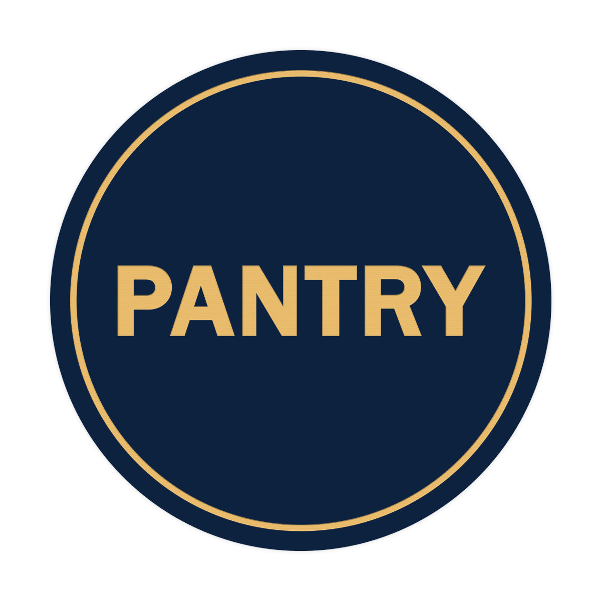 Signs ByLITA Circle Pantry Sign