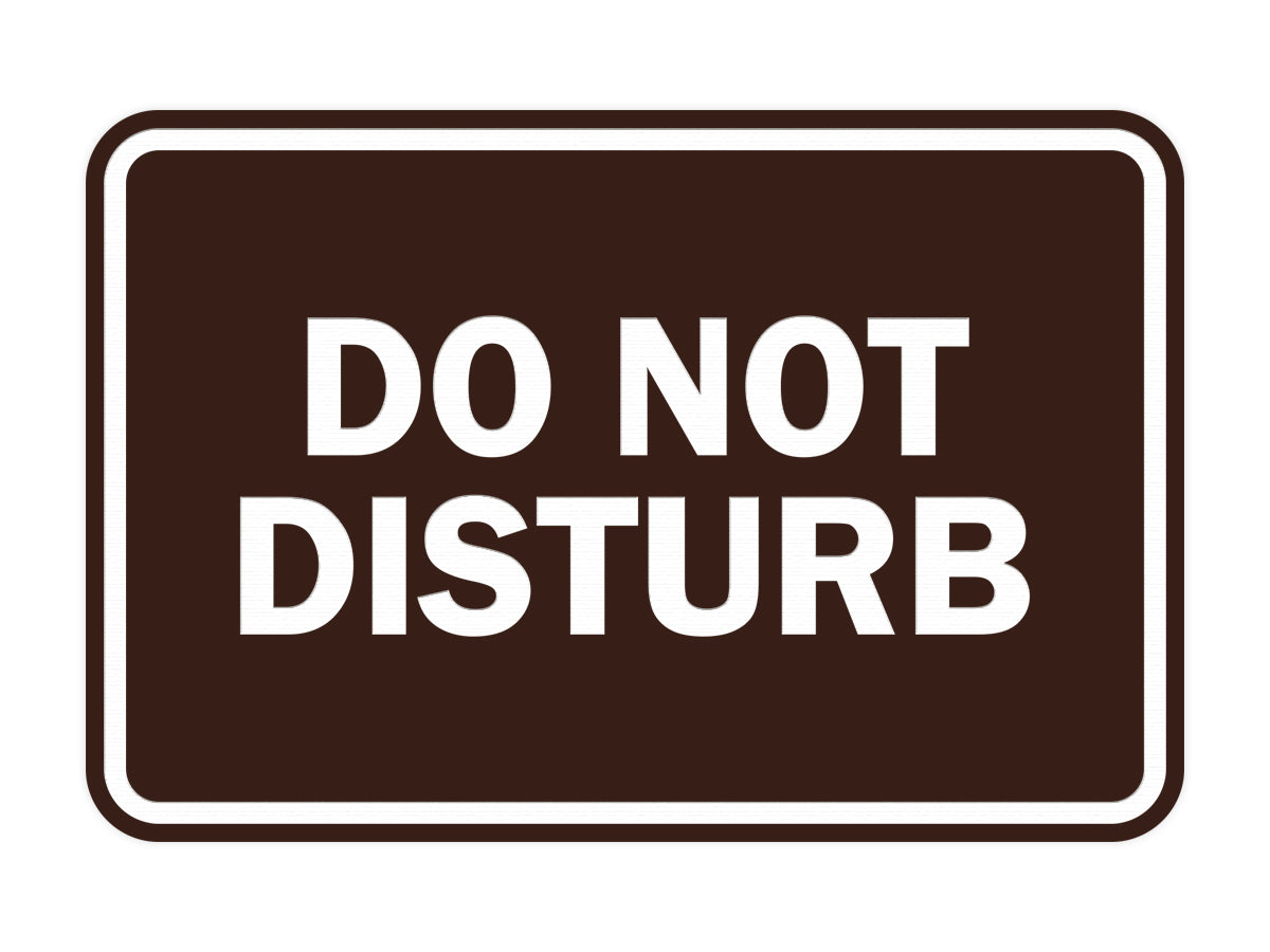 Signs ByLITA Classic Do Not Disturb Sign