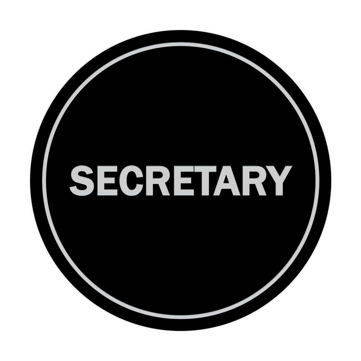 Signs ByLITA Circle Secretary Sign