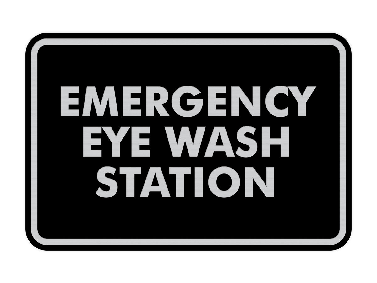 Signs ByLITA Classic Emergency Eye Wash Station Sign