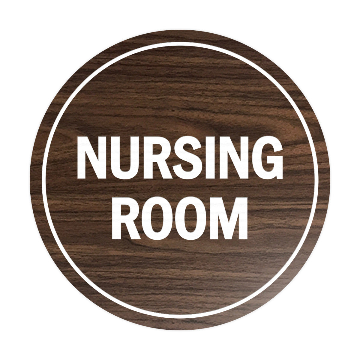 Signs ByLITA Circle Nursing Room Sign