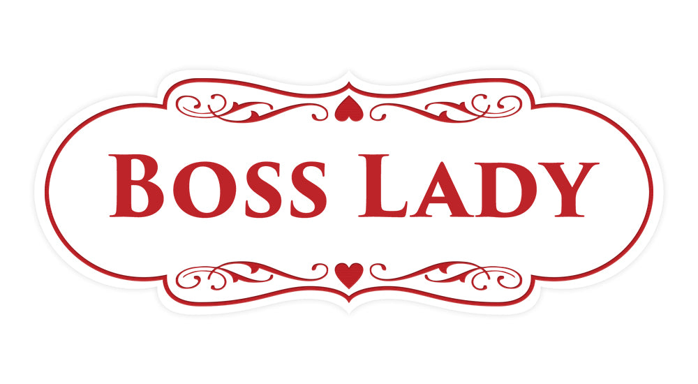 Signs ByLITA Designer Boss Lady Sign