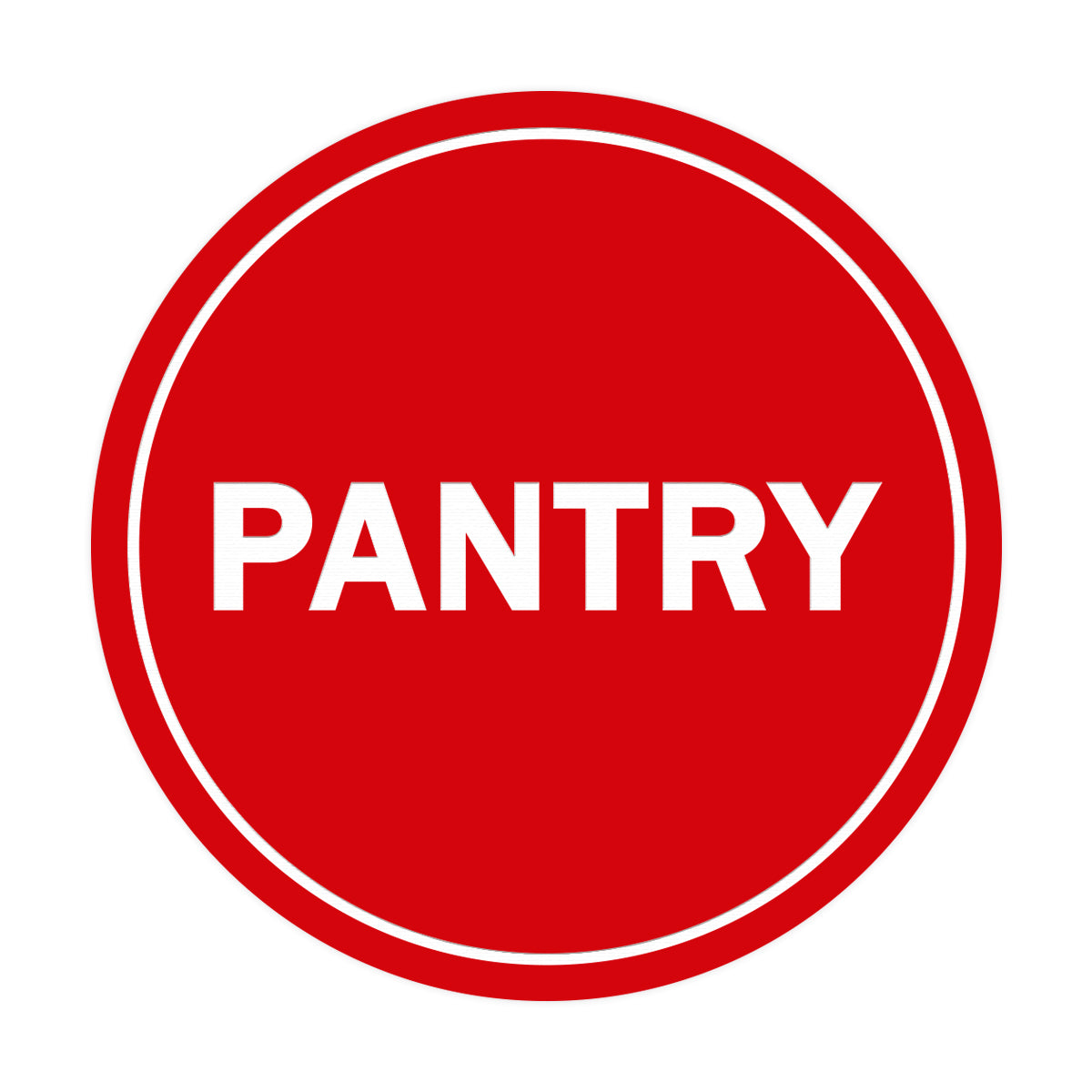 Signs ByLITA Circle Pantry Sign