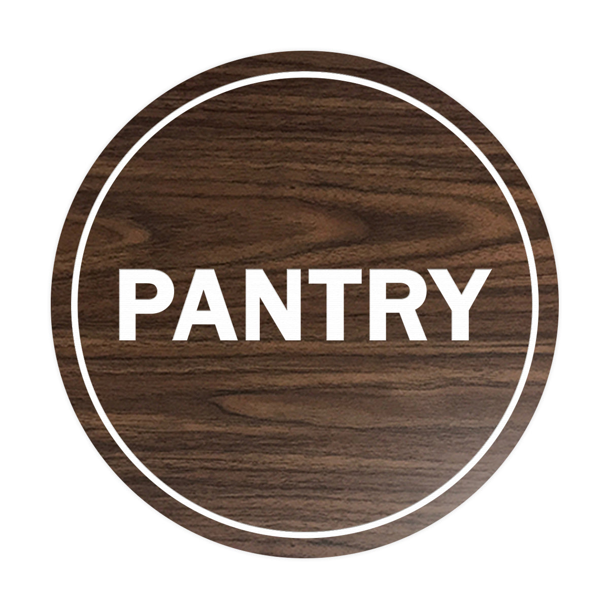 Signs ByLITA Circle Pantry Sign