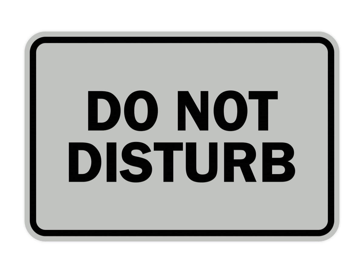 Signs ByLITA Classic Do Not Disturb Sign