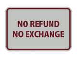 Signs ByLITA Classic Framed No Refund No Exchange