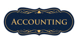 Signs ByLITA Designer Accounting Sign