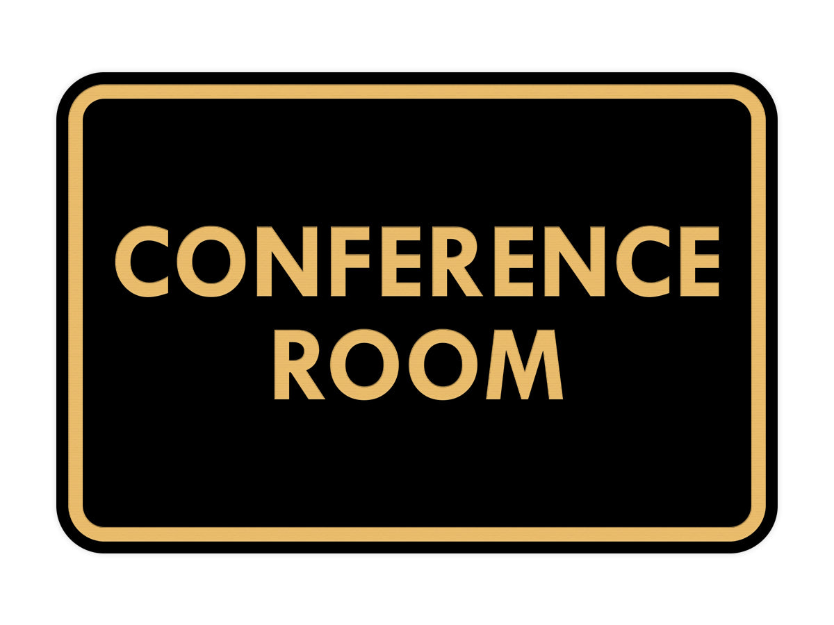 Signs ByLITA Classic Framed Conference Room Sign