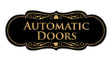 Signs ByLITA Designer Automatic Doors Sign