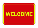 Signs ByLITA Classic Framed Welcome Sign