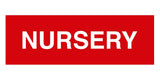 Signs ByLITA Basic Nursery Sign