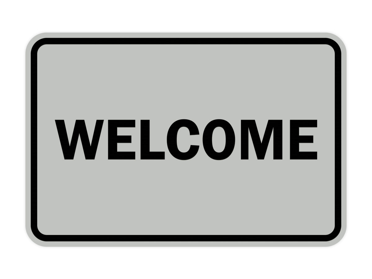Signs ByLITA Classic Framed Welcome Sign