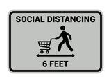 Signs ByLITA Classic Framed Social Distancing Sign