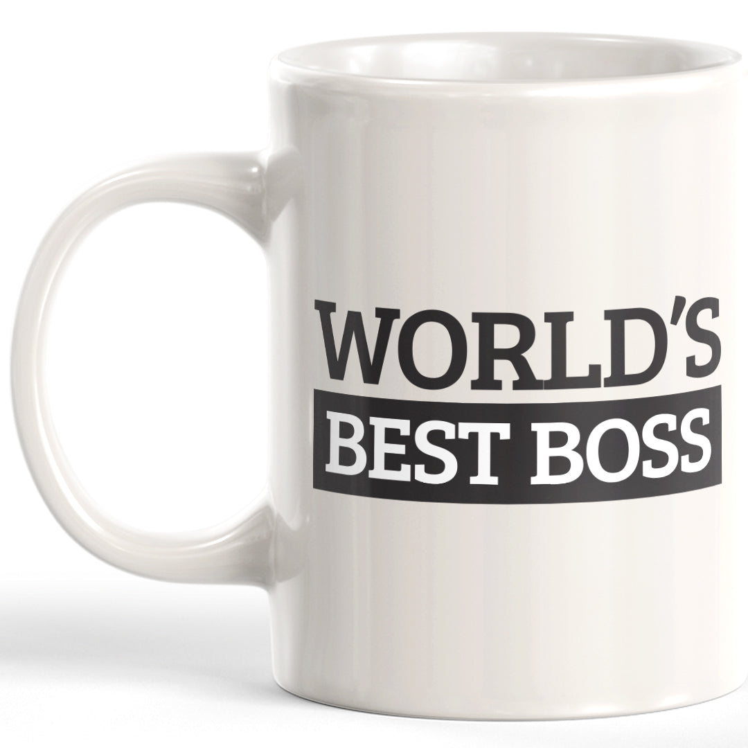 World's Best Boss 11oz Coffee Mug - Funny Novelty Souvenir