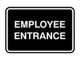 Signs ByLITA Classic Framed Employee Entrance Sign