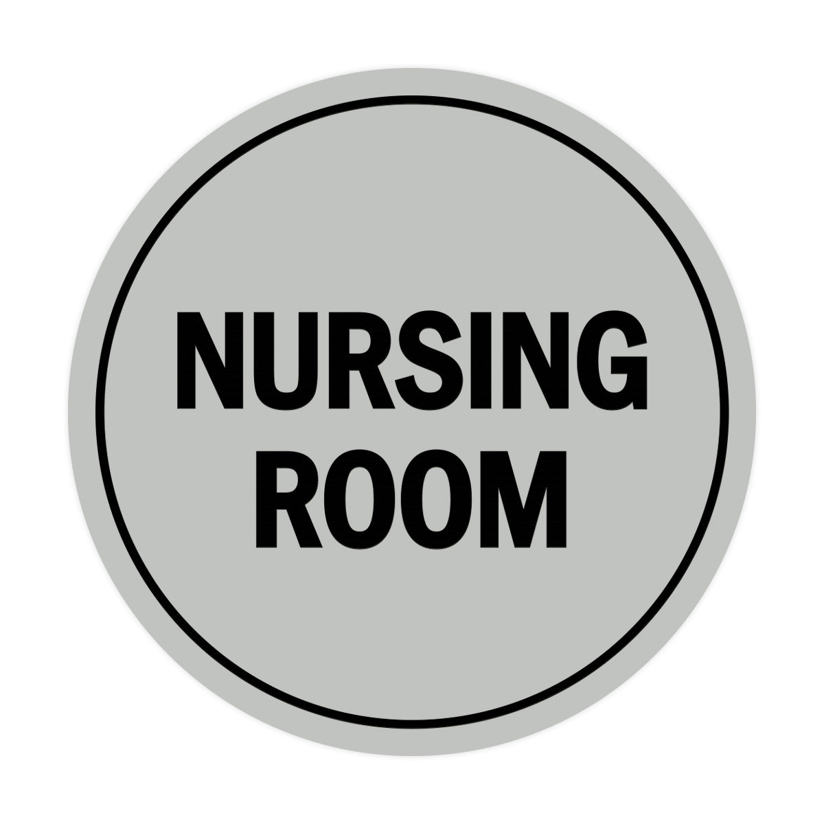 Signs ByLITA Circle Nursing Room Sign