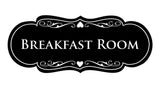 Signs ByLITA Designer Breakfast Room Sign