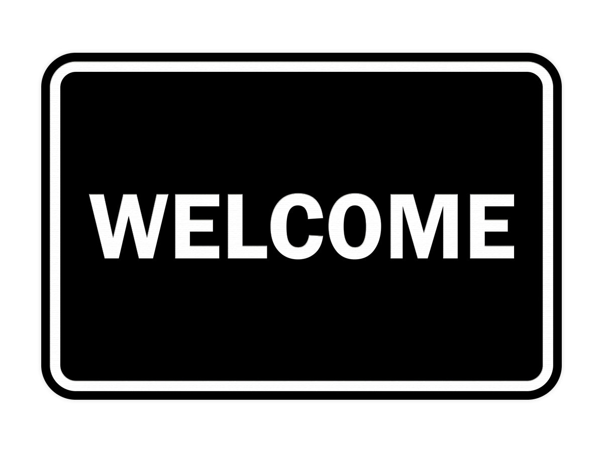 Signs ByLITA Classic Framed Welcome Sign