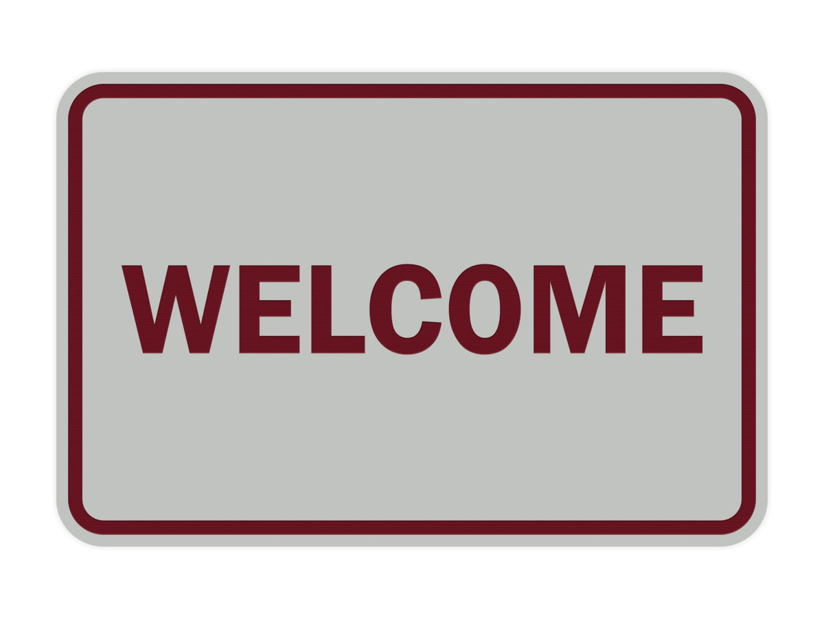 Signs ByLITA Classic Framed Welcome Sign
