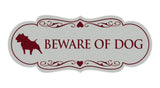 Signs ByLITA Designer Beware of Dog Sign