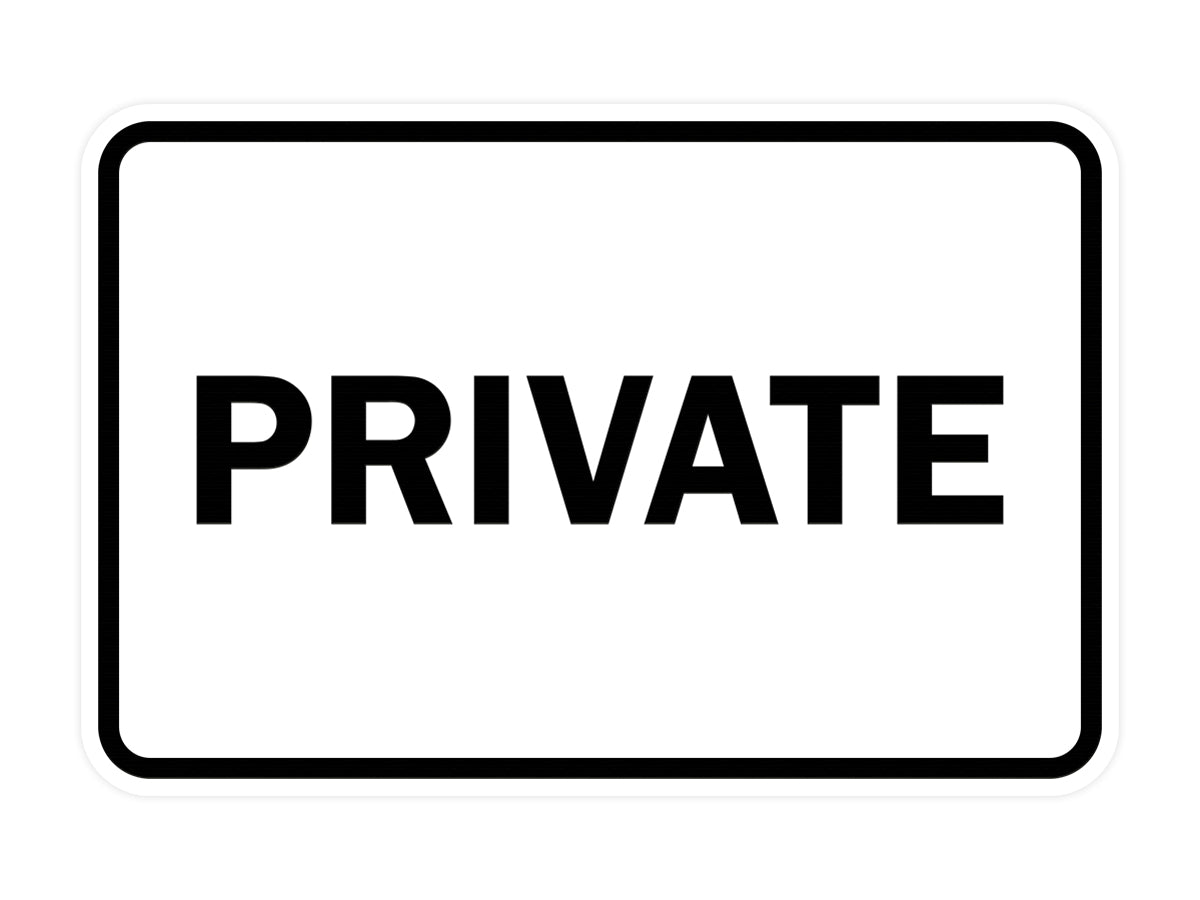 Signs ByLITA Classic Framed Private