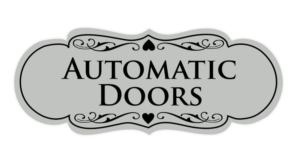 Signs ByLITA Designer Automatic Doors Sign