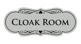 Signs ByLITA Designer Cloak Room Sign