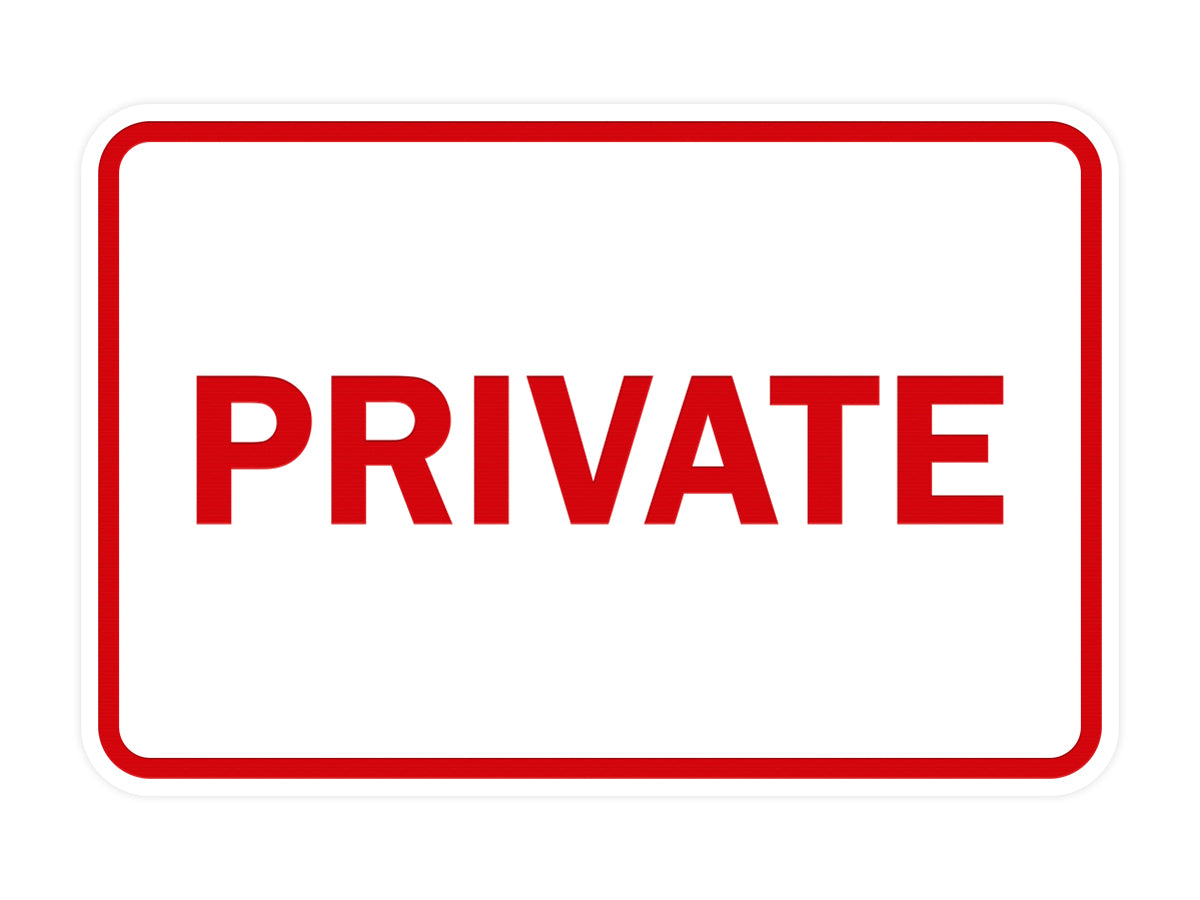 Signs ByLITA Classic Framed Private