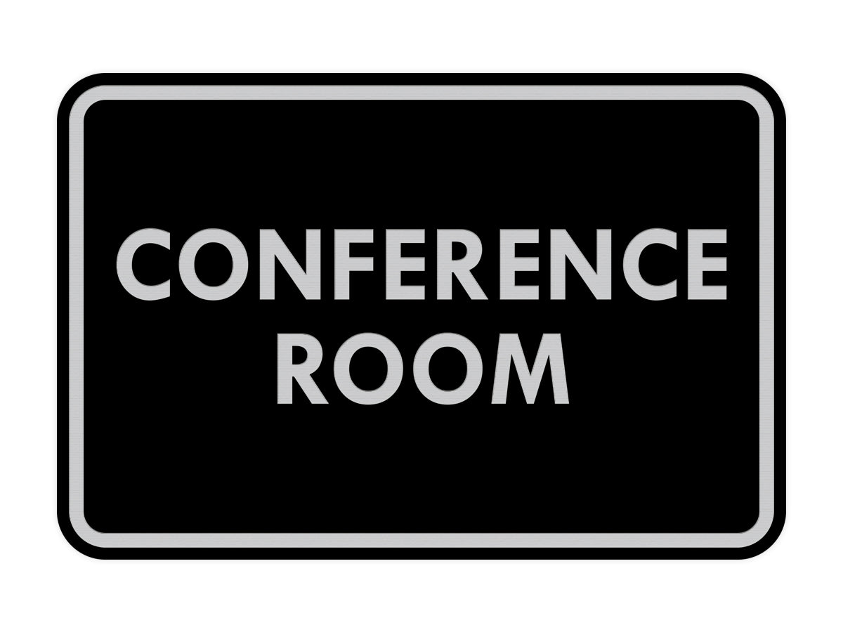 Signs ByLITA Classic Framed Conference Room Sign