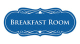 Signs ByLITA Designer Breakfast Room Sign