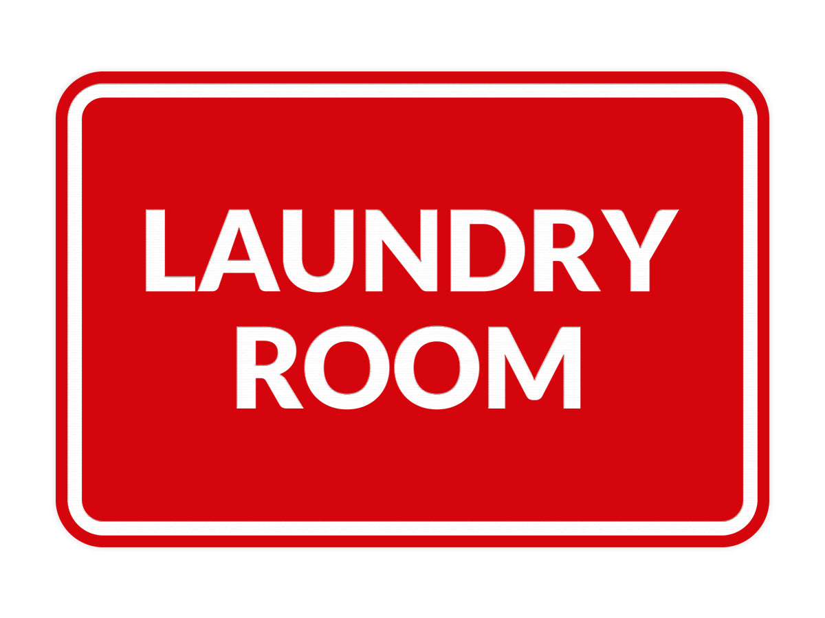 Signs ByLITA Classic Framed Laundry Room