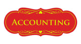 Signs ByLITA Designer Accounting Sign
