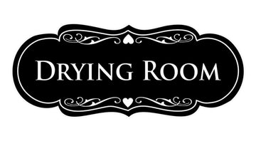 Signs ByLITA Designer Drying Room Sign