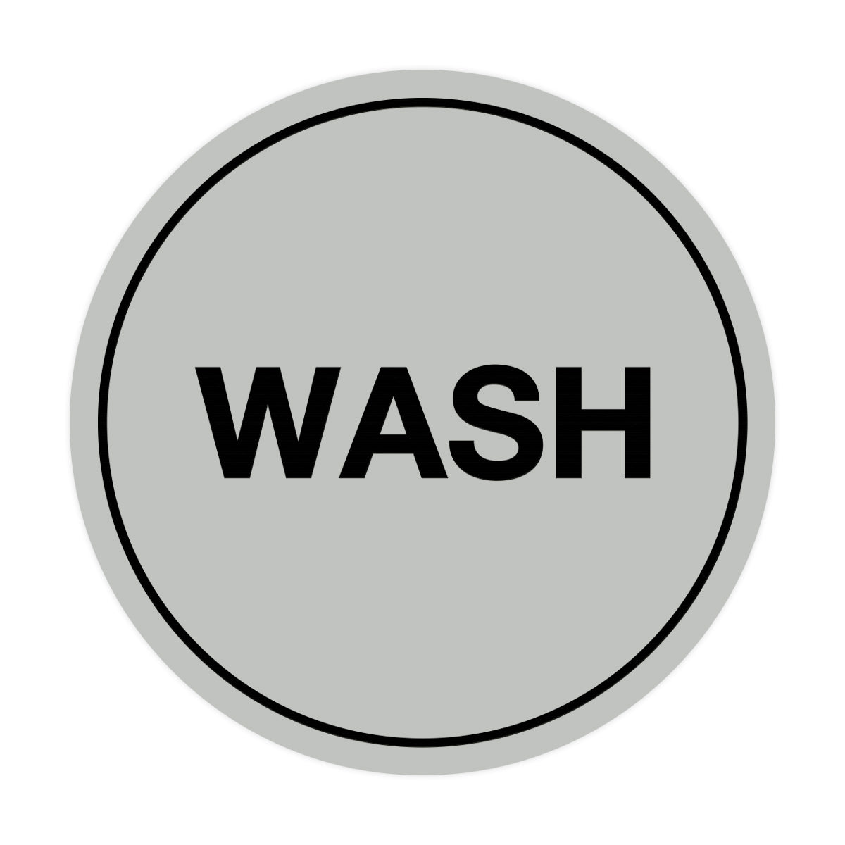 Signs ByLITA Circle Wash Sign