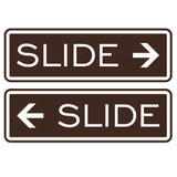 Classic Slide Door Sign