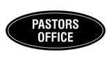 Signs ByLITA Oval Pastors Office Sign