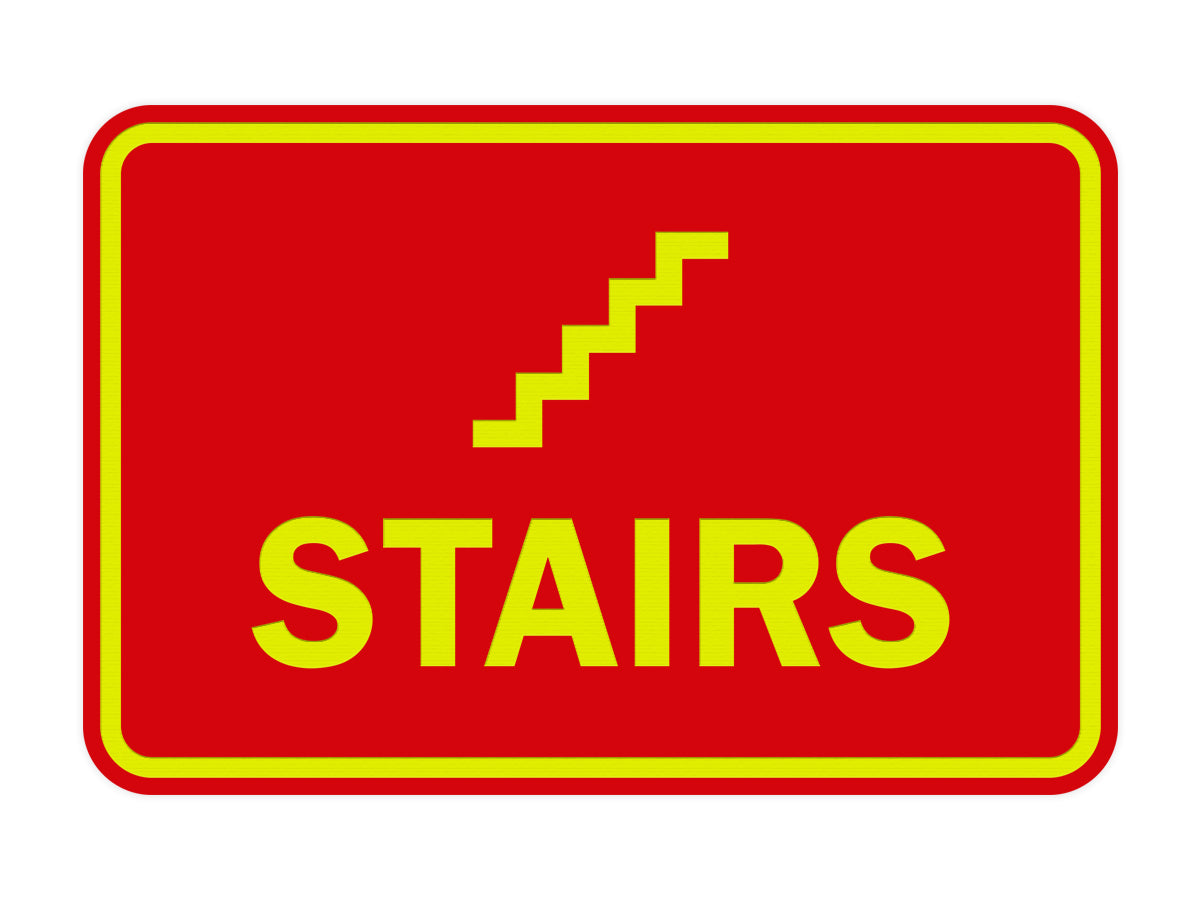 Signs ByLITA Classic Framed Stairs Sign