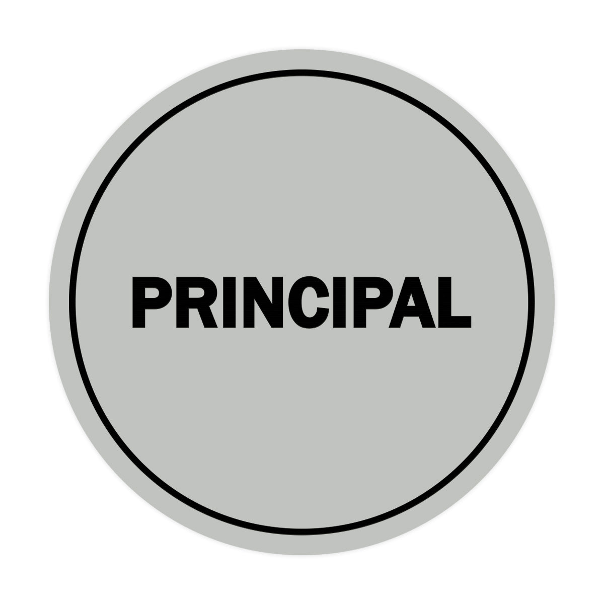 Signs ByLITA Circle Principal Sign