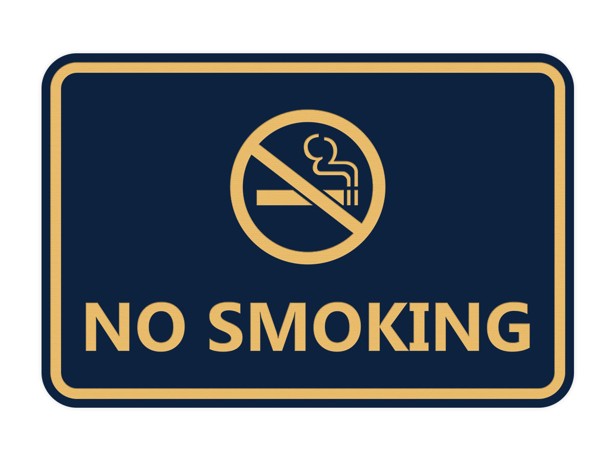 Signs ByLITA Classic Framed No Smoking Sign