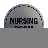 Signs ByLITA Circle Nursing Room Sign