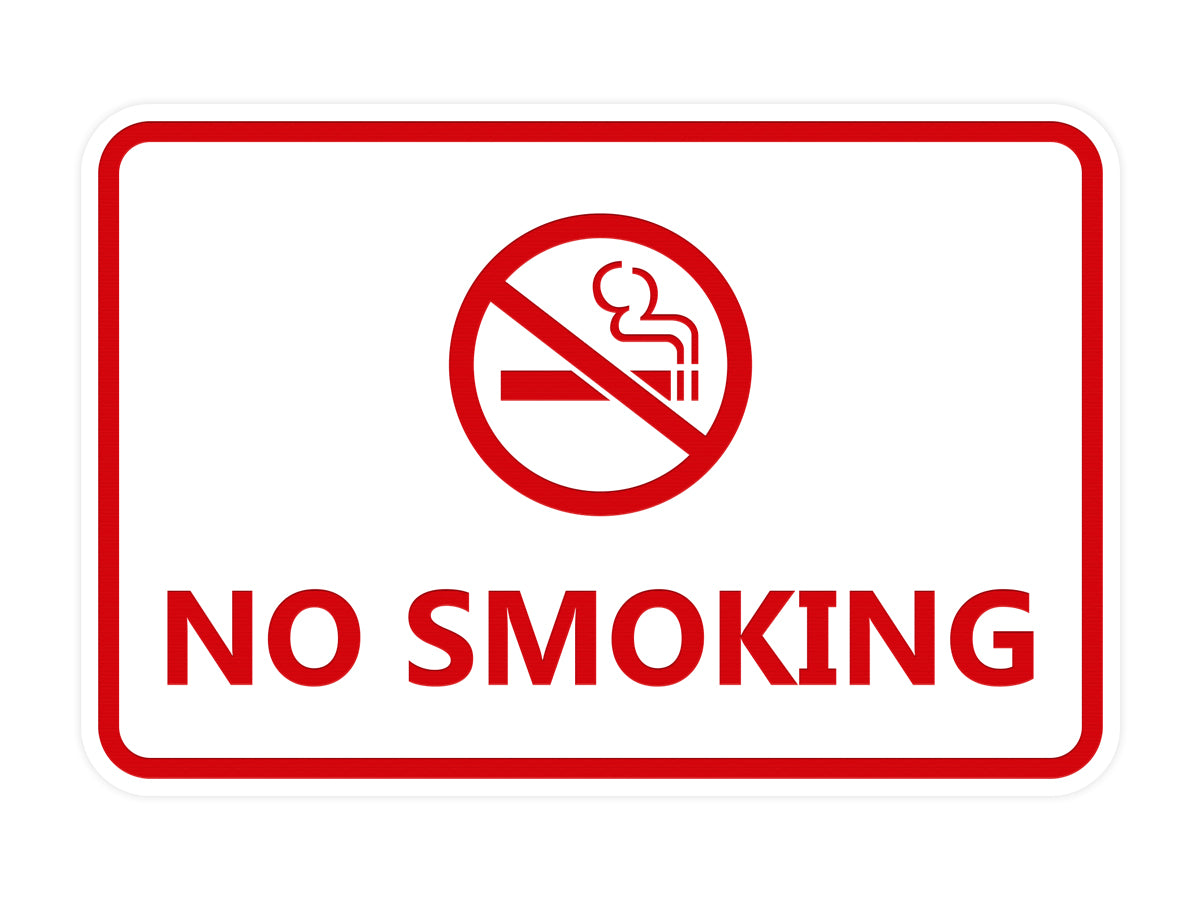 Signs ByLITA Classic Framed No Smoking Sign