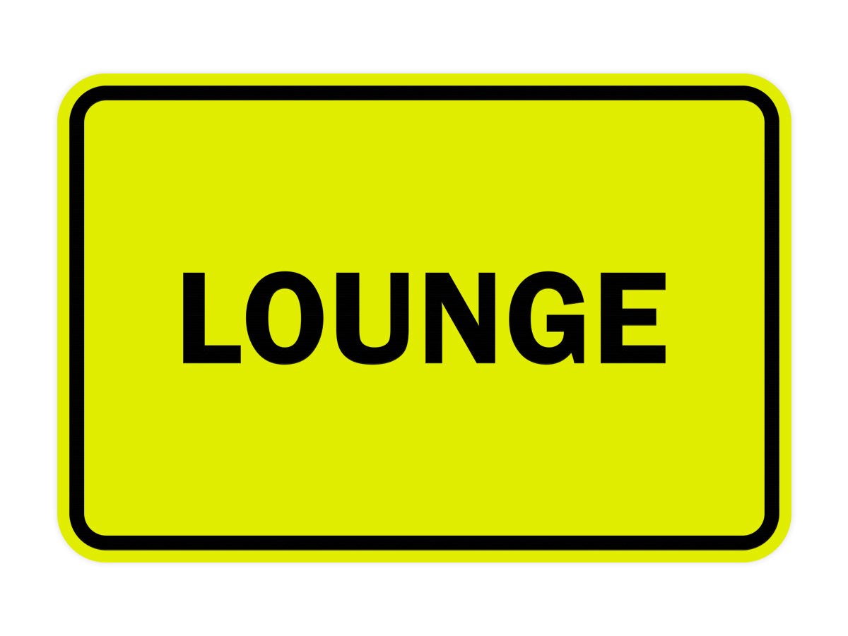 Signs ByLITA Classic Framed Lounge Sign