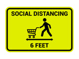 Signs ByLITA Classic Framed Social Distancing Sign