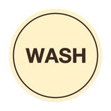 Signs ByLITA Circle Wash Sign