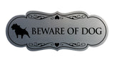 Signs ByLITA Designer Beware of Dog Sign